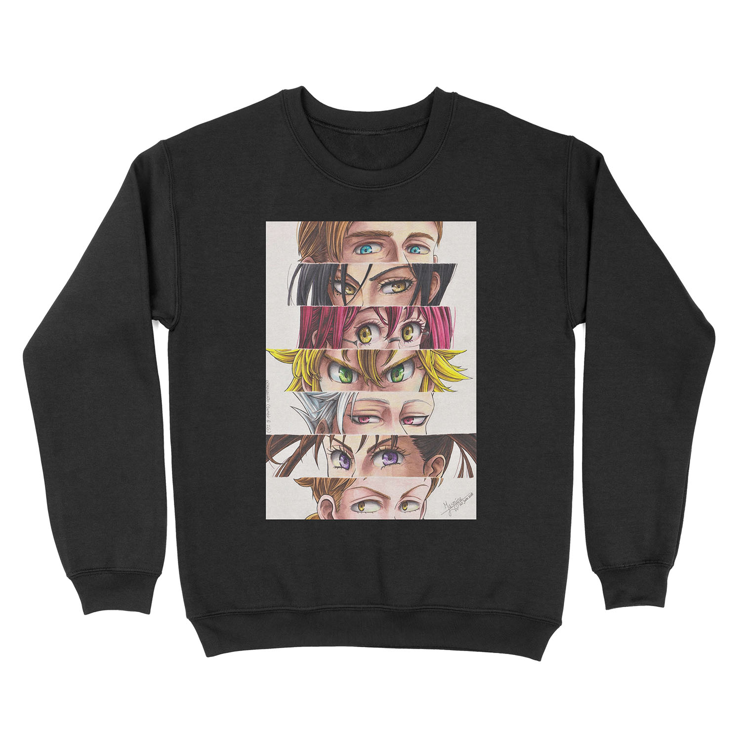 NnT: Sins' eyes Unisex Crewneck Sweatshirt
