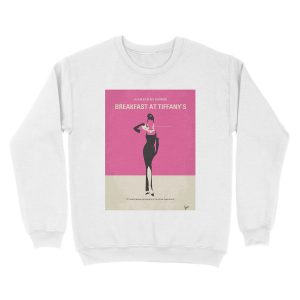Alternative view of No204- Breakfast at Tiffanys minimal movie poster Unisex Crewneck Sweatshirt