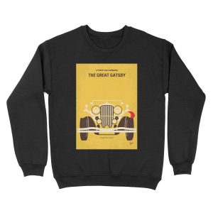 No206- The Great Gatsby minimal movie poster Unisex Crewneck Sweatshirt