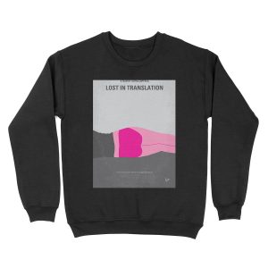 No287- Lost in Translation minimal movie poster Unisex Crewneck Sweatshirt