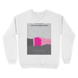 Alternative view of No287- Lost in Translation minimal movie poster Unisex Crewneck Sweatshirt