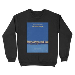 No686-1- Godfather I minimal movie poster Unisex Crewneck Sweatshirt