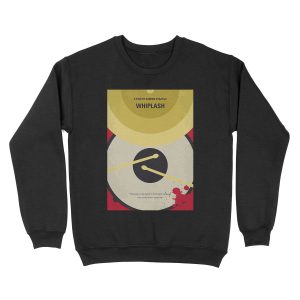 No761- Whiplash minimal movie poster Unisex Crewneck Sweatshirt