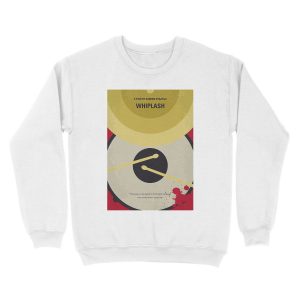 Alternative view of No761- Whiplash minimal movie poster Unisex Crewneck Sweatshirt