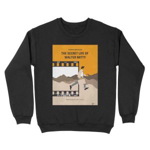 No806 My The Secret Life of Walter Mitty minimal movie poster Unisex Crewneck Sweatshirt