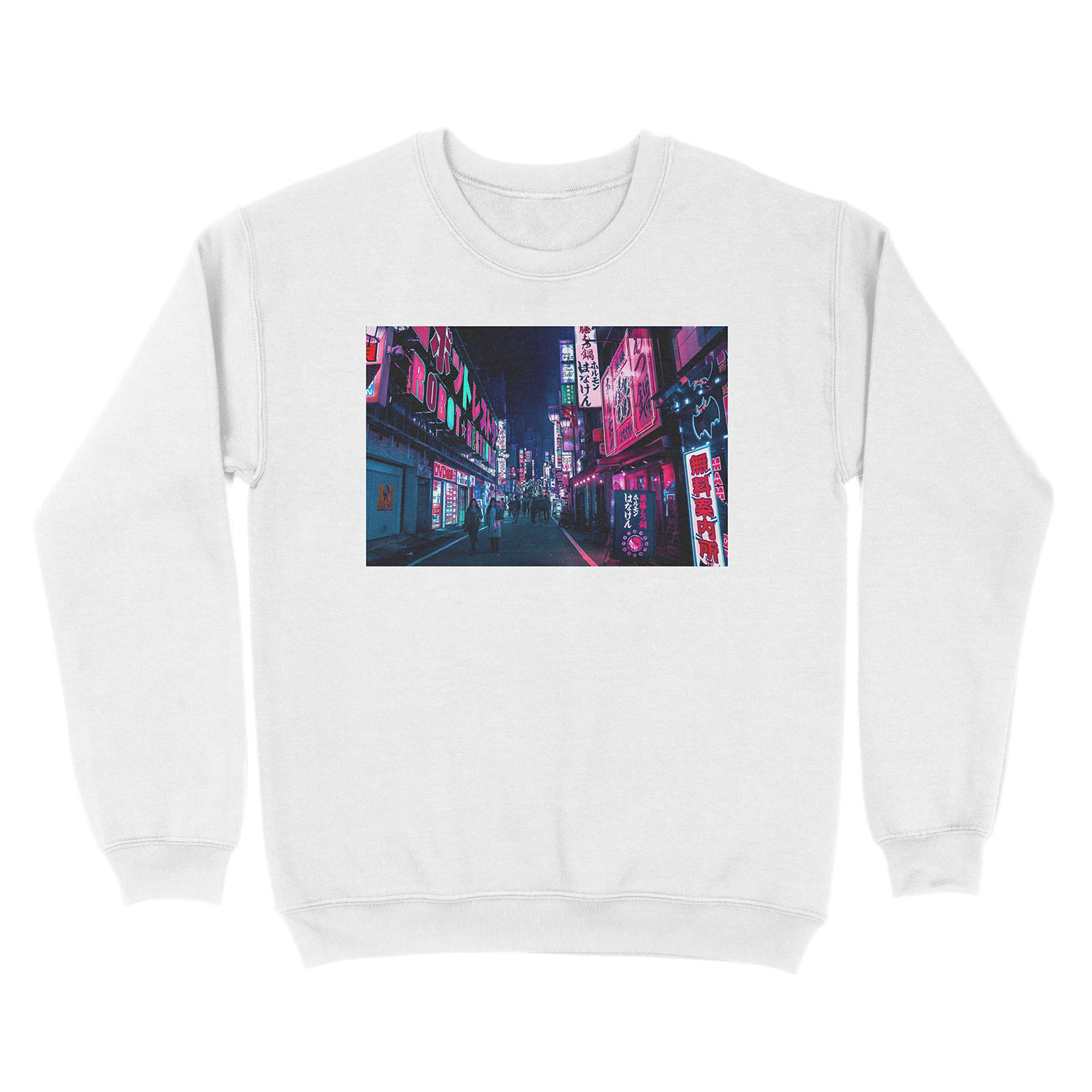 Nocturnal Alley Unisex Crewneck Sweatshirt - Image 2