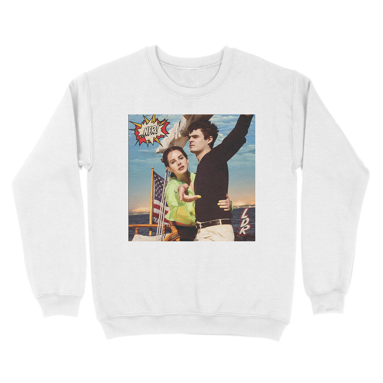 Norman Lana F*****G R Unisex Crewneck Sweatshirt - Image 2