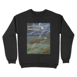 Normandy 1944 "D-Day Travel Unisex Crewneck Sweatshirt" Unisex Crewneck Sweatshirt