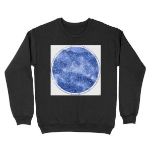Northern Star Map Unisex Crewneck Sweatshirt