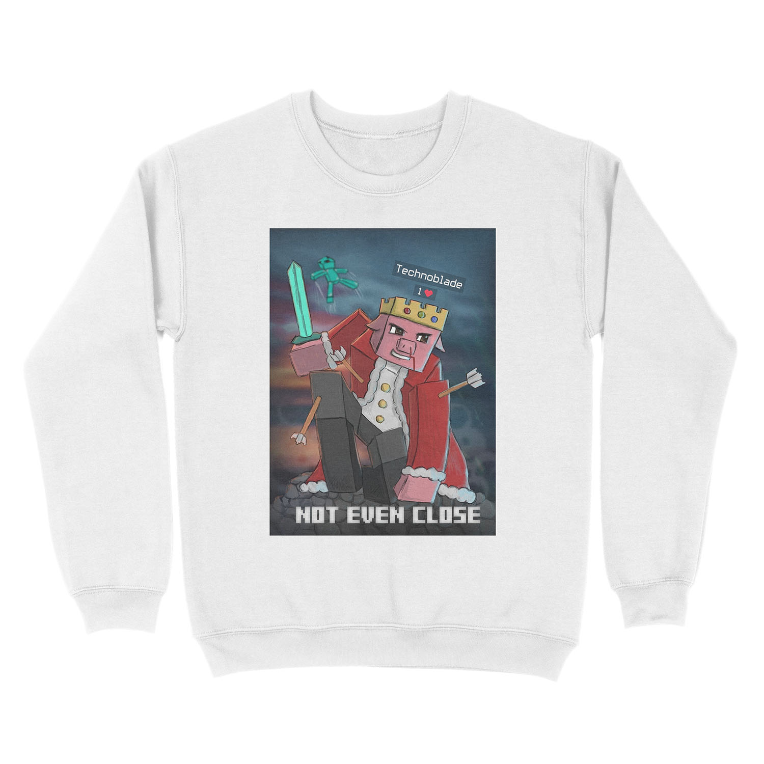 Not Even Close Unisex Crewneck Sweatshirt - Image 2