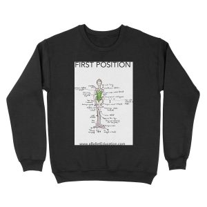 Notes on First Position Unisex Crewneck Sweatshirt