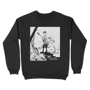 Nothing Amazing Happens Here... Unisex Crewneck Sweatshirt