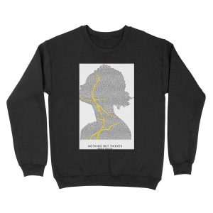 Nothing But Thieves Broken Machine Full Album Lyrics Unisex Crewneck Sweatshirt