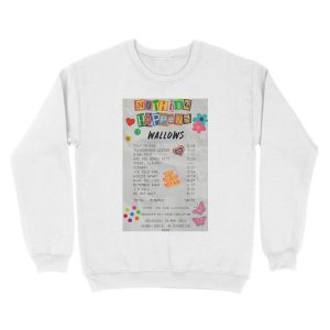 Alternative view of Nothing happens WALLOWS Unisex Crewneck Sweatshirt