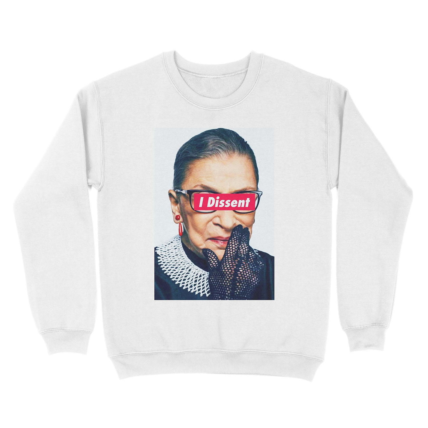 Notorious RBG - I Dissent Unisex Crewneck Sweatshirt - Image 2
