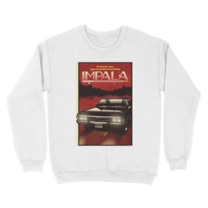 Alternative view of NOW BOARDING: Impala Unisex Crewneck Sweatshirt