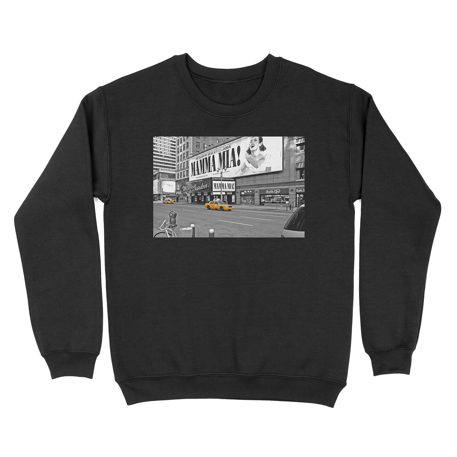 NYC Yellow Cabs Mamma Mia Unisex Crewneck Sweatshirt