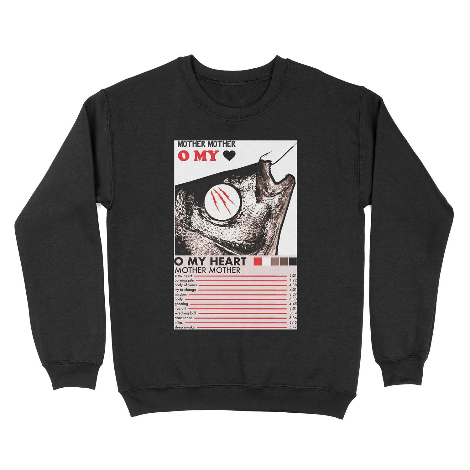 O My Heart by Mother Mother Unisex Crewneck Sweatshirt