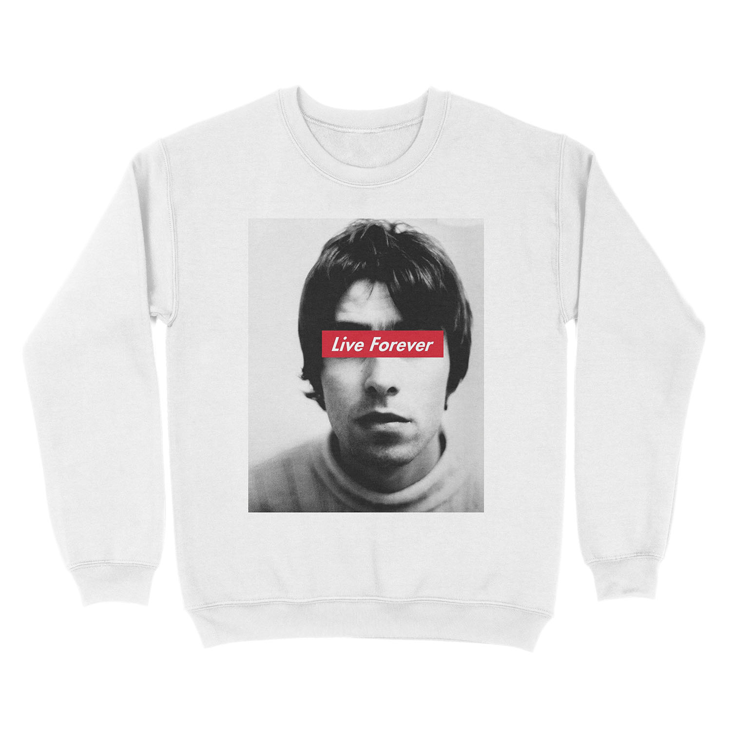 Oasis Live forever Unisex Crewneck Sweatshirt - Image 2