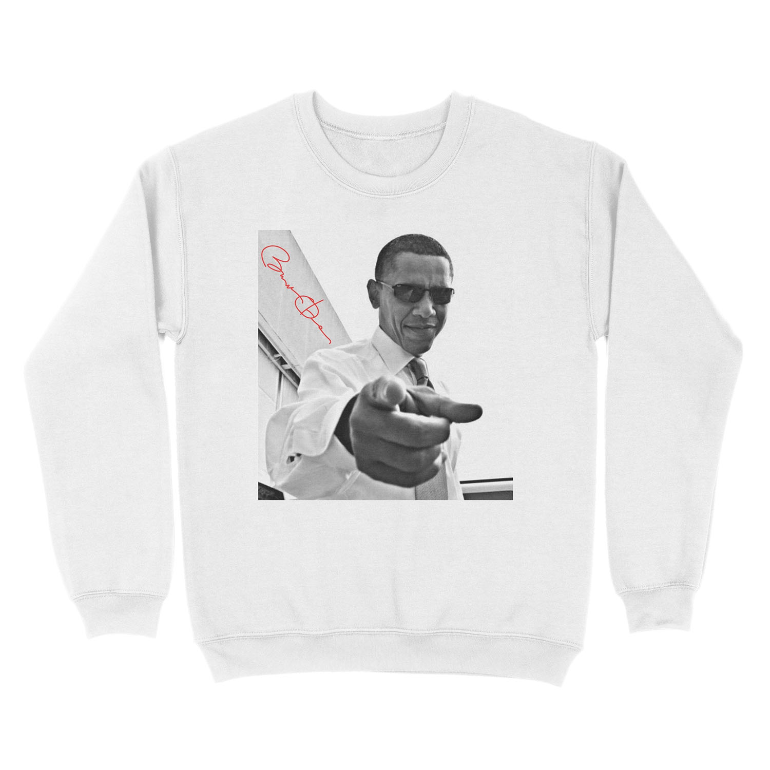 Obama Unisex Crewneck Sweatshirt - Image 2