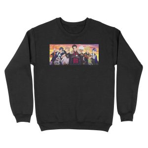obey me sunset (the seven 'angels') Unisex Crewneck Sweatshirt