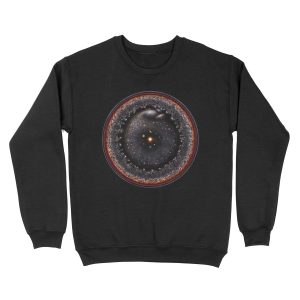 Observable Universe Logarithmic Illustration (2018 Version!) Unisex Crewneck Sweatshirt