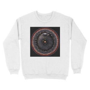 Alternative view of Observable Universe Logarithmic Illustration (2018 Version!) Unisex Crewneck Sweatshirt
