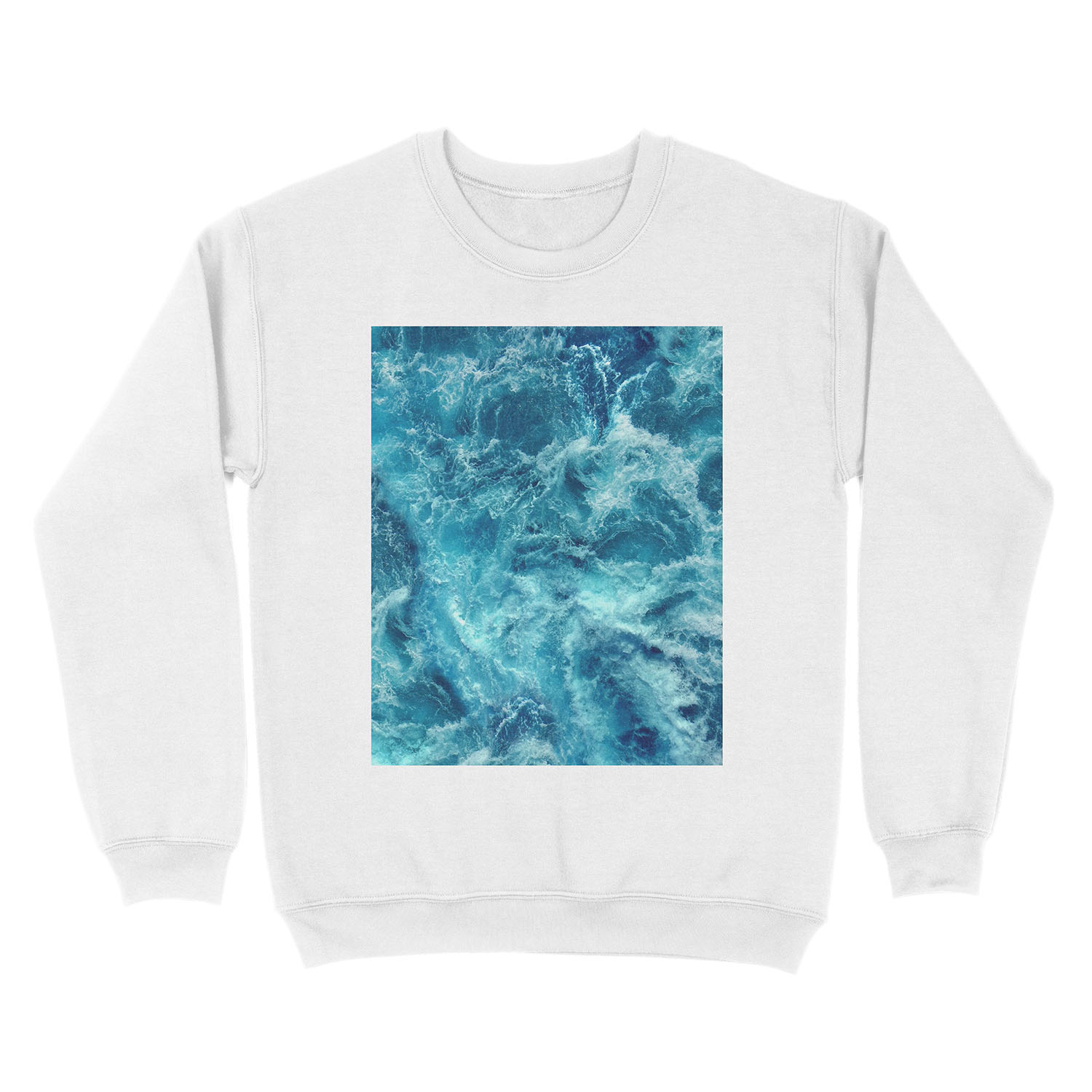 Ocean is shaking Unisex Crewneck Sweatshirt - Image 2