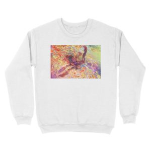 Alternative view of Ochaco + Izuku + (tiny) Bakugō Unisex Crewneck Sweatshirt
