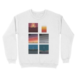 Alternative view of ODESZA Minimalist Album Artwork Unisex Crewneck Sweatshirt