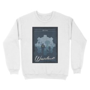Alternative view of Off to the wasteland Unisex Crewneck Sweatshirt