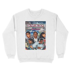 Alternative view of On My Block Unisex Crewneck Sweatshirt