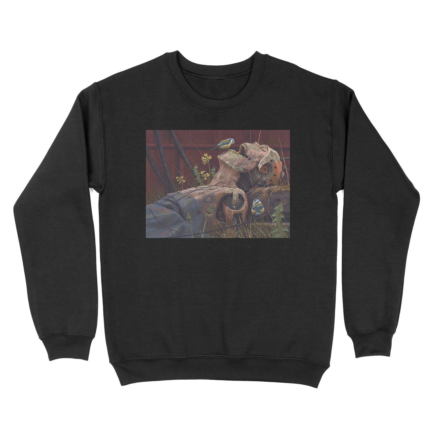 On the activities of primates and passerines Unisex Crewneck Sweatshirt