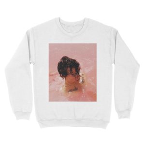 Alternative view of on waters harry pink Unisex Crewneck Sweatshirt