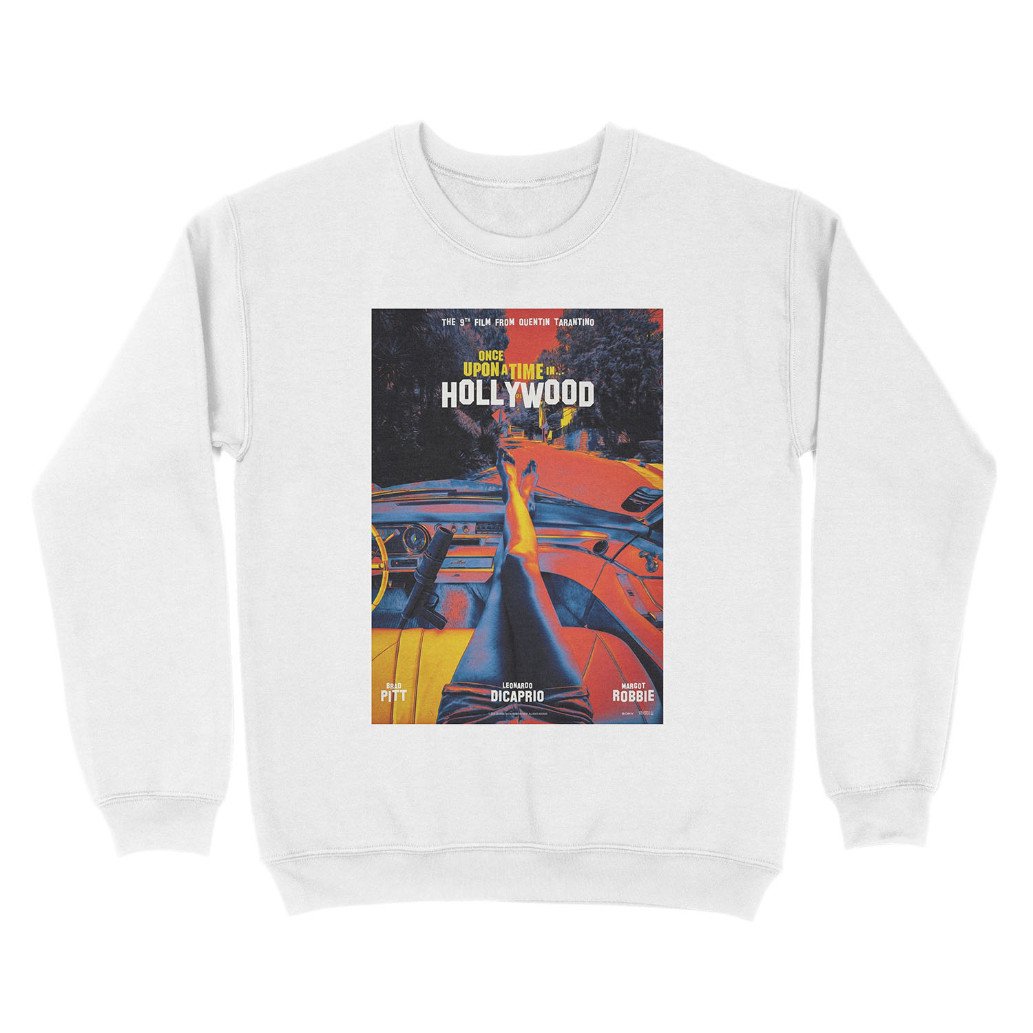 Once upon a time... in HOLLYWOOD Unisex Crewneck Sweatshirt - Image 2