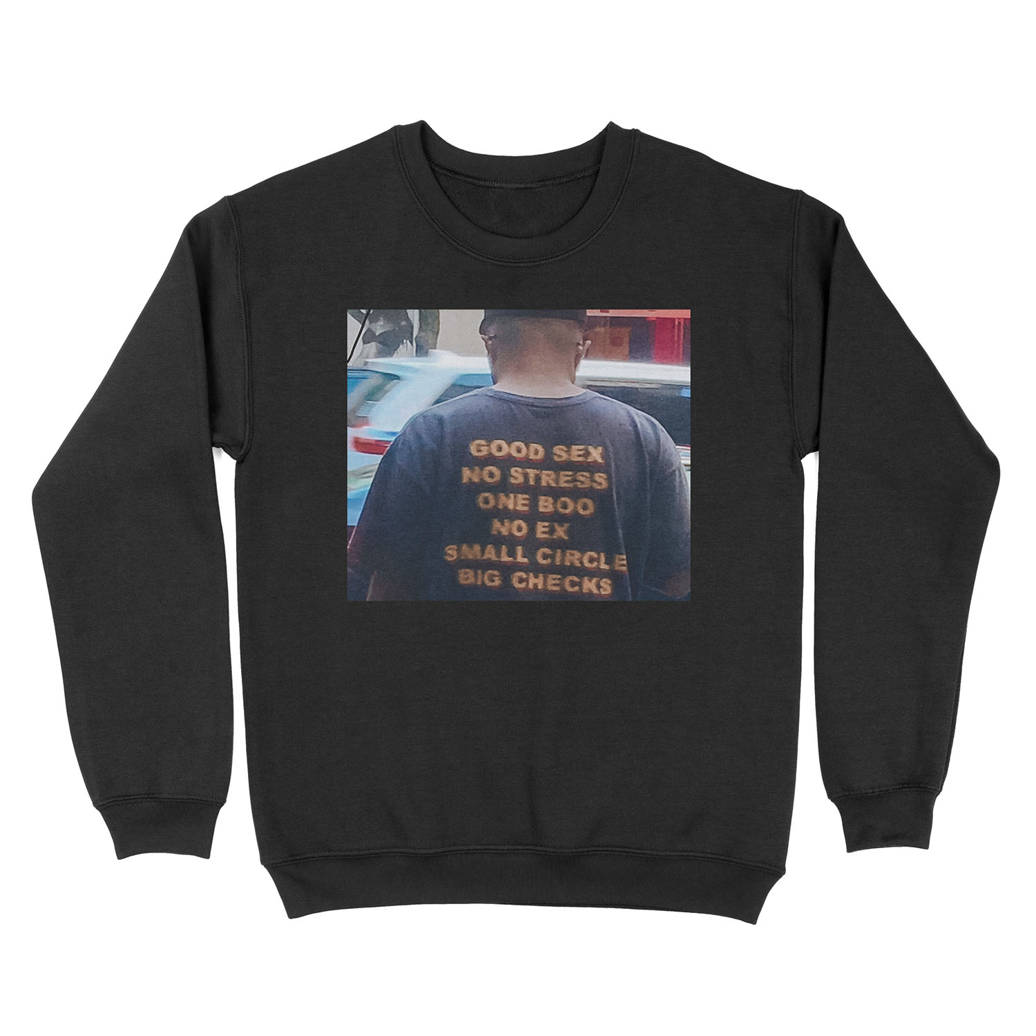 ONE BOO NO EX Unisex Crewneck Sweatshirt