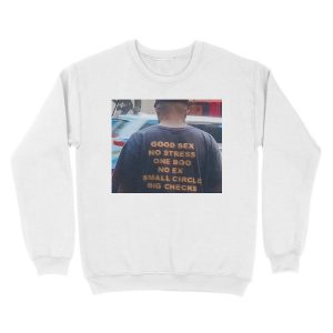 Alternative view of ONE BOO NO EX Unisex Crewneck Sweatshirt