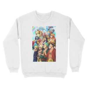 Alternative view of One Piece Unisex Crewneck Sweatshirt