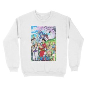 Alternative view of One Piece Wano Unisex Crewneck Sweatshirt