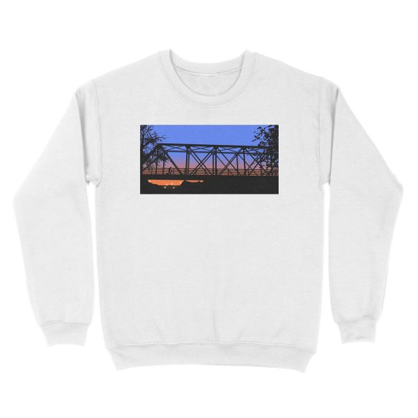 One Tree Hill Bridge Unisex Crewneck Sweatshirt - Image 2