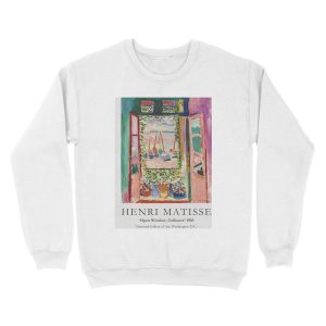 Alternative view of open window matisse Unisex Crewneck Sweatshirt