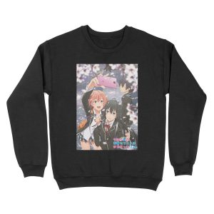 Oregairu Art Design (HIGH QUALITY) Unisex Crewneck Sweatshirt