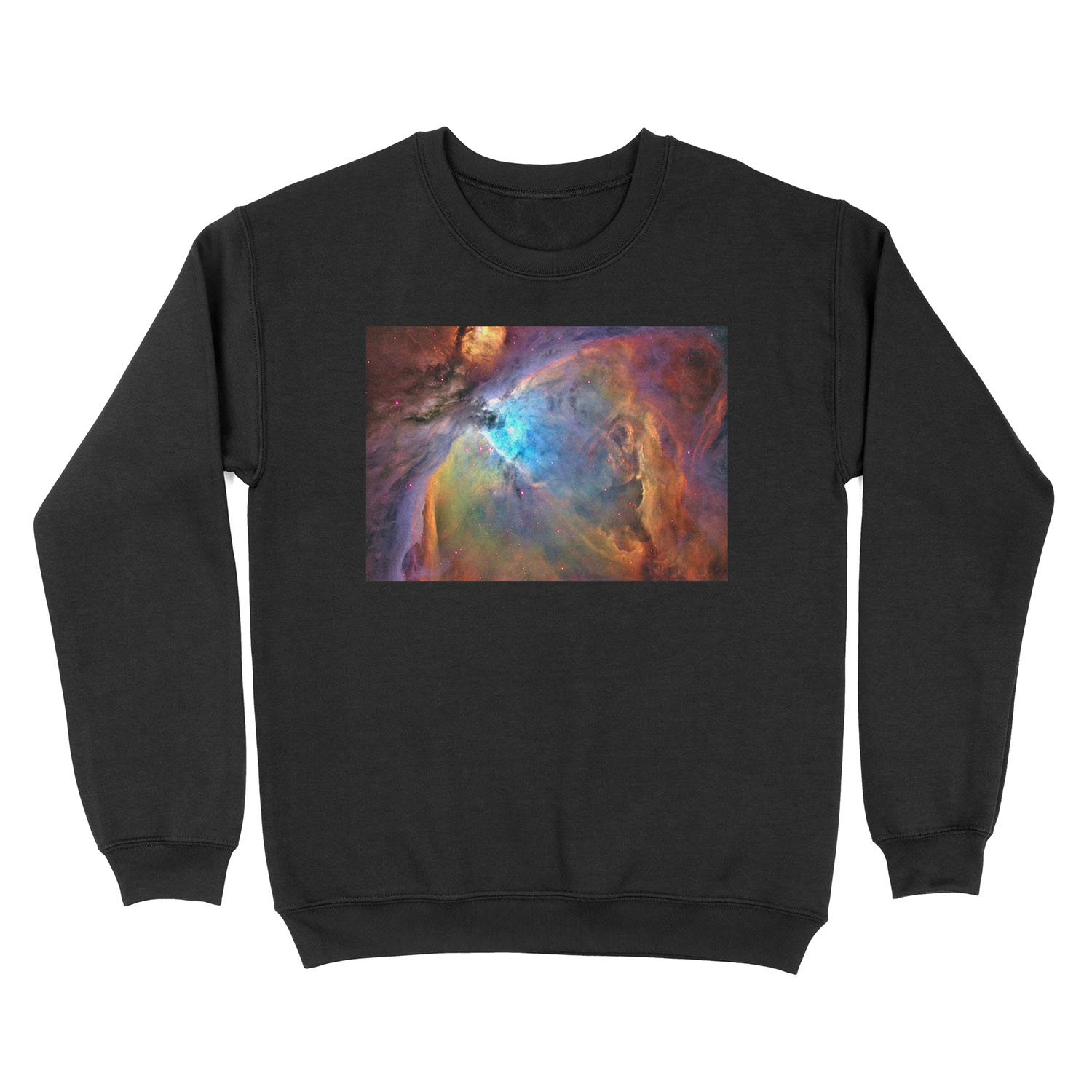 Orion Nebula Space Galaxy, RBSSG Unisex Crewneck Sweatshirt