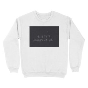 Alternative view of Ot5 One Direction Unisex Crewneck Sweatshirt