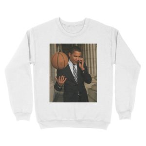 Alternative view of our president Unisex Crewneck Sweatshirt