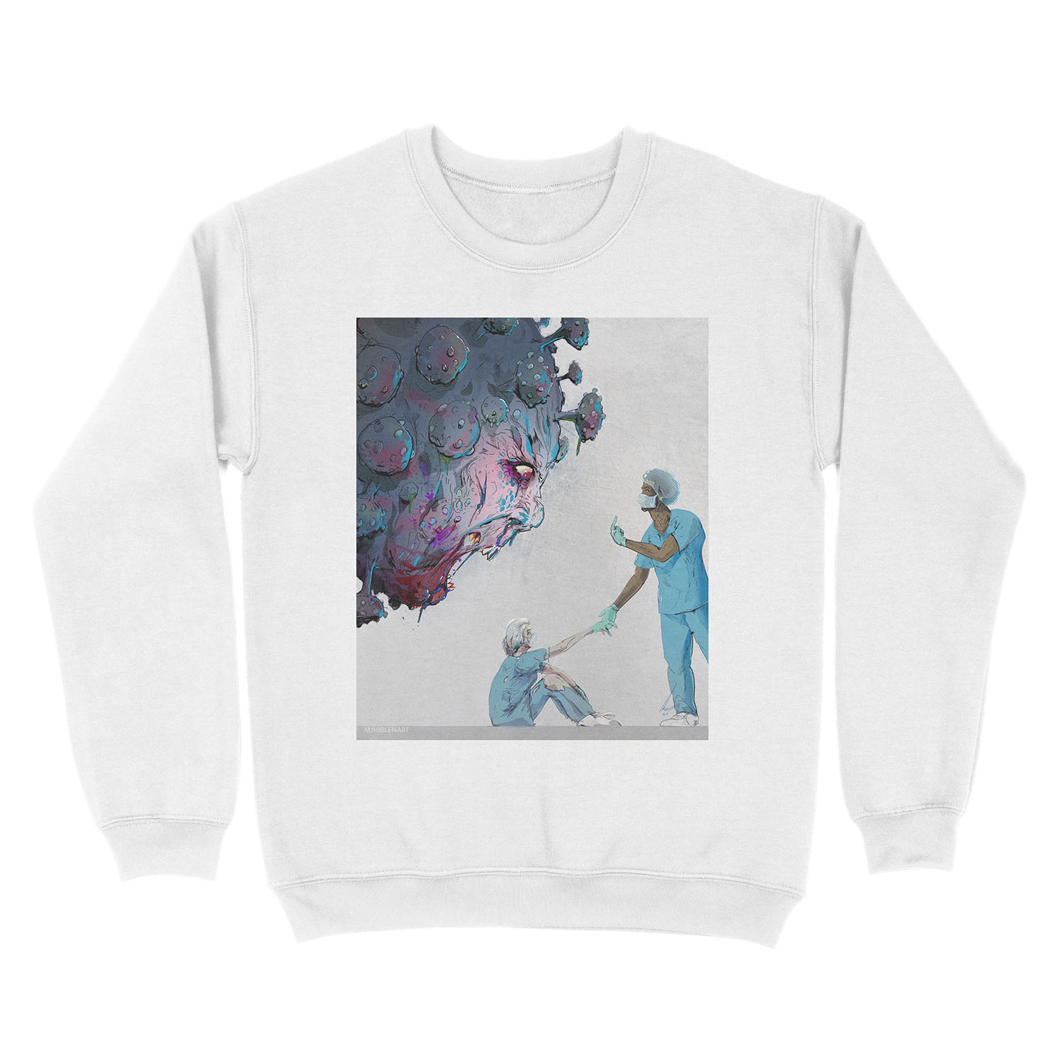 Our second wave Unisex Crewneck Sweatshirt - Image 2