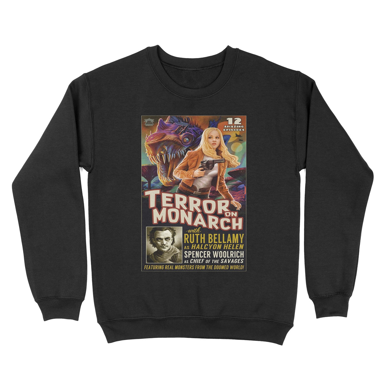 Outer Worlds Terror of Monarch Unisex Crewneck Sweatshirt
