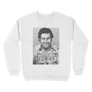 Alternative view of PABLO ESCOBAR MUGSHOT Unisex Crewneck Sweatshirt