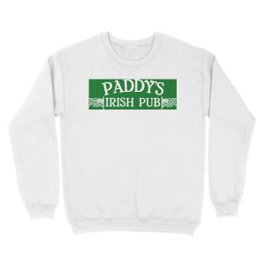 Alternative view of Paddy's Irish Pub Unisex Crewneck Sweatshirt