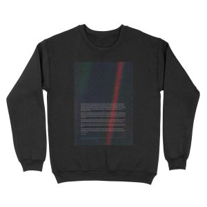 Pale Blue Dot — Voyager 1 & Carl Sagan quote ⛔ HQ-quality Unisex Crewneck Sweatshirt